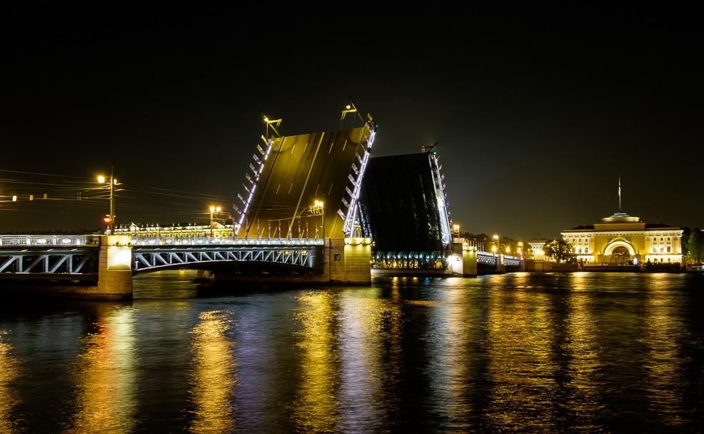 Поющие мосты в Санкт-Петербурге 2017